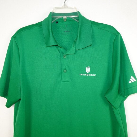 Adidas Polo Shirt Men's Size Medium Green Innisbrook Golf Florida - Picture 2 of 10